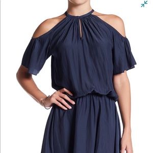 Ramy Brook Eileen Cold Shoulder dress Medium M